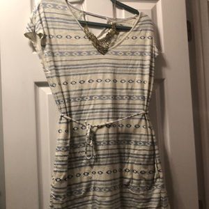 Cotton print dress